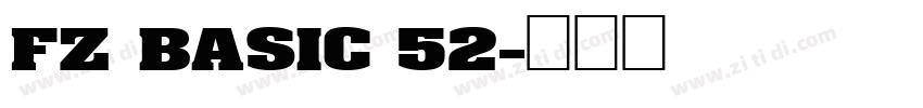 FZ BASIC 52字体转换